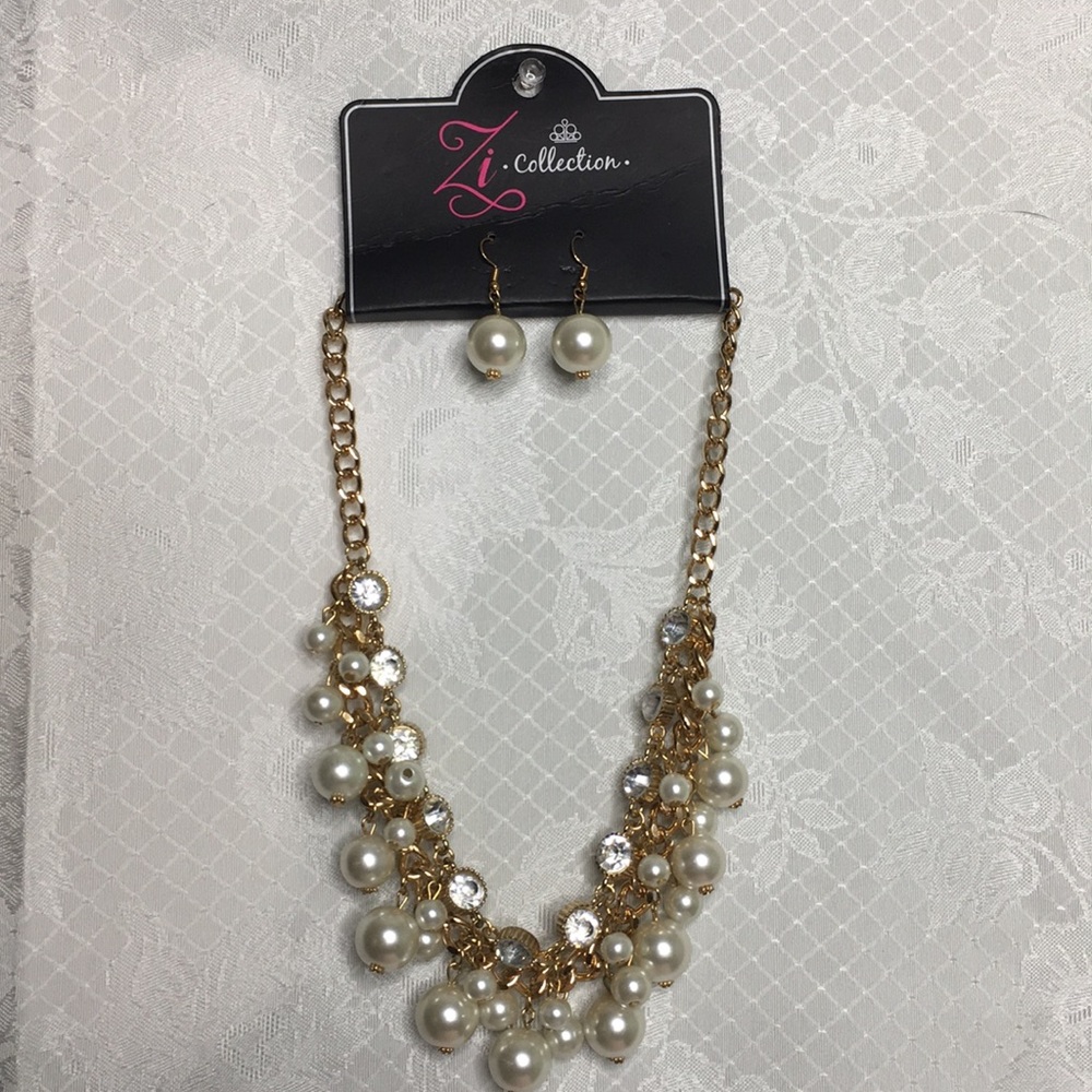 Necklace and Earrings